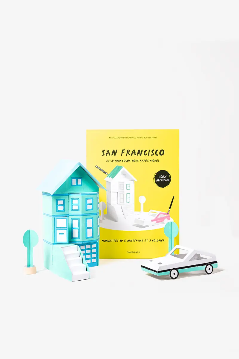 Papercraft 3d - San Francisco