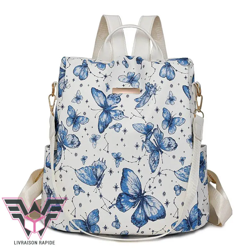 Papillons sac antivol femme tendance