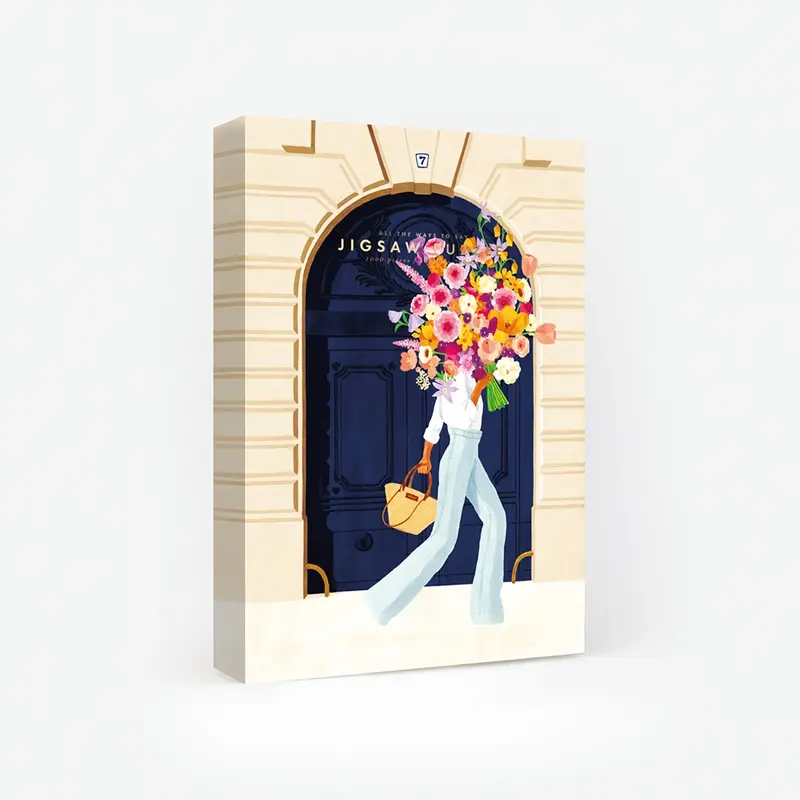Parisian Door - Puzzle 1000 pieces