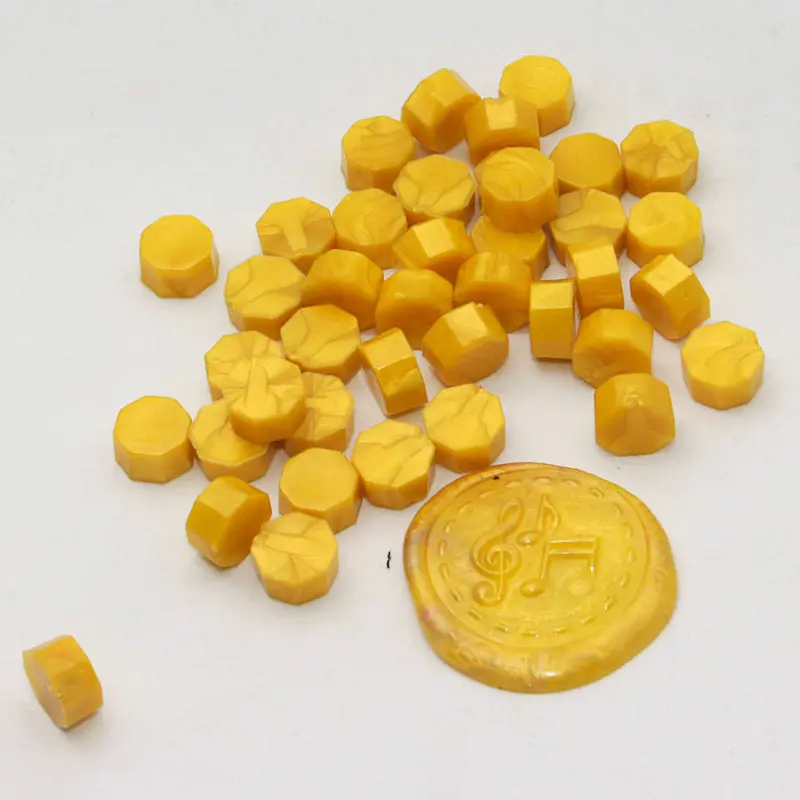 Pastilles de cire à cacheter - Doré