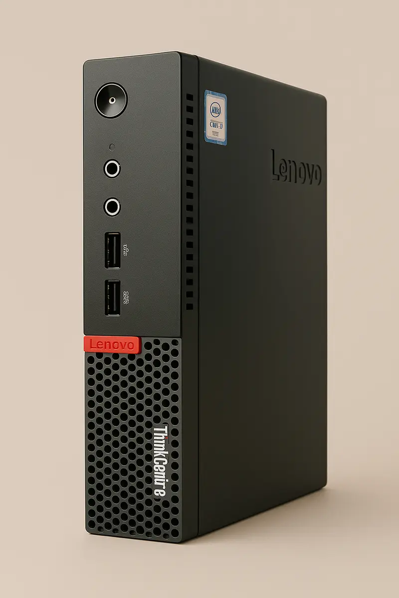 💻 PC Lenovo ThinkCentre M900 – Mini Tour i3 3.20Ghz-8 Go-128 go ssd+500 go hdd rapide et Fiable
