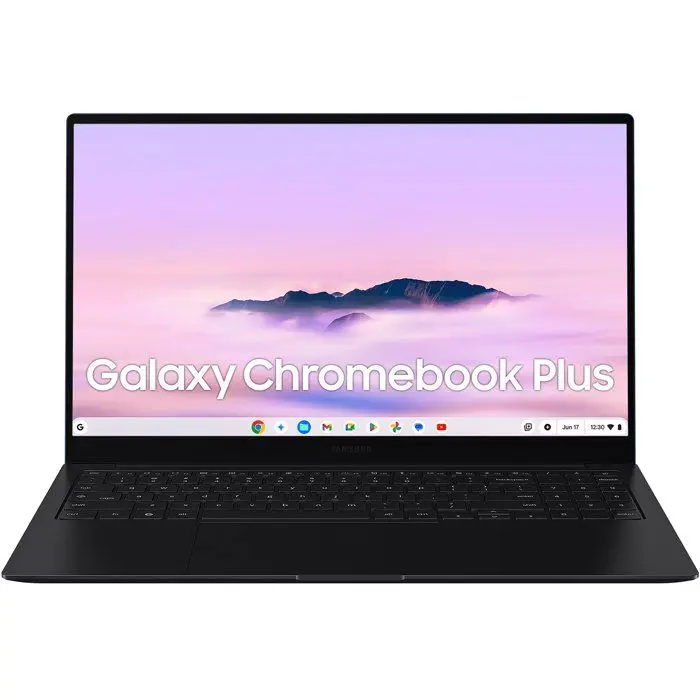 PC Portable - SAMSUNG - Galaxy Chromebook Plus - 15,6 - Intel Core 5 - Chrome OS - Intel Graphics - 8 Go RAM - 256 Go SSD