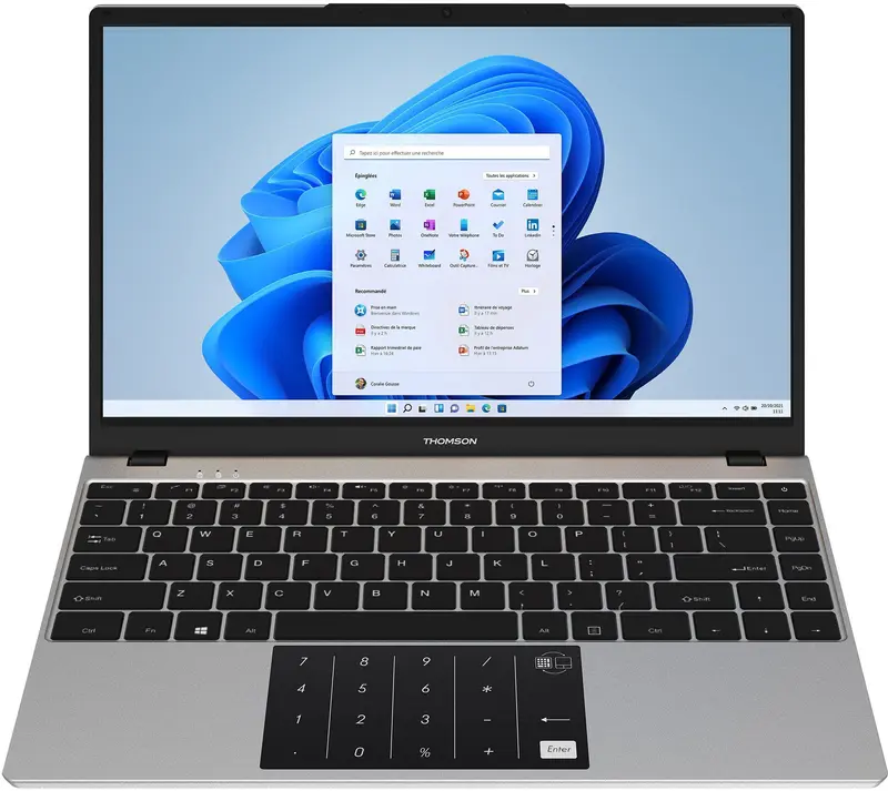 PC Portable - THOMSON - Neo Go N14N8SL256S+ - 14 - Intel N100 - RAM 8 GB - SSD 256 GB - Argent