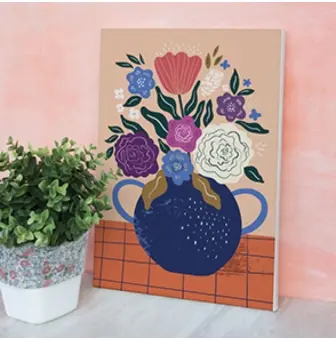 Peinture au numéro - Bouquet