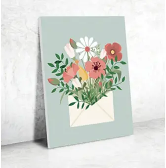 Peinture au numéro - Fleuri