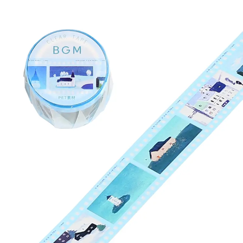 PET tape - Pellicule photo - Bleu Clair