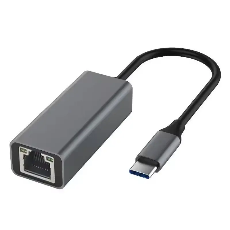 PH26 Adaptateur USB Type-C vers Ethernet RJ45 100Mbps compatible avec Vivo V40 SE 80W