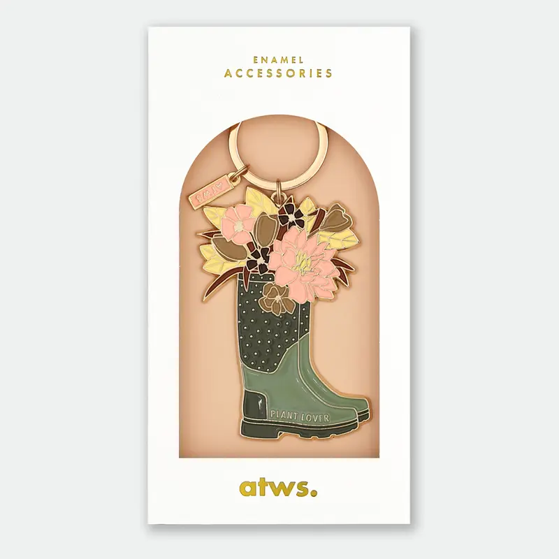 Plant Lover Boots - Keychain