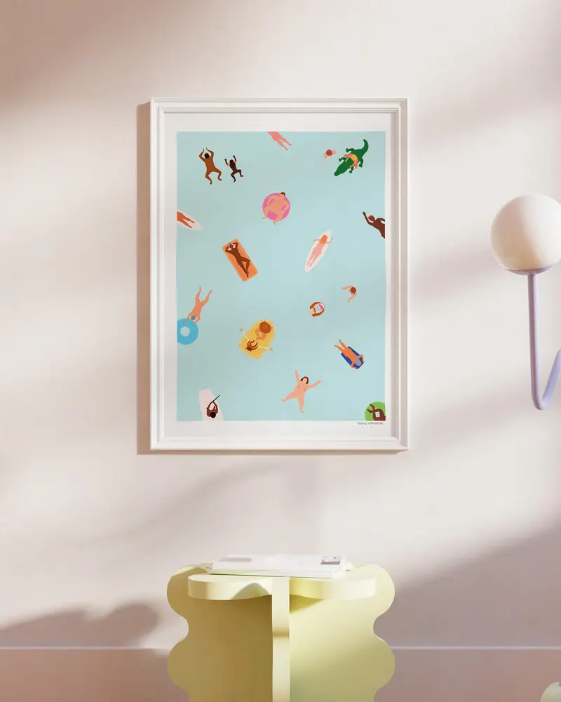 Poster XXL "Beach Please 2" (50 x 70cm)