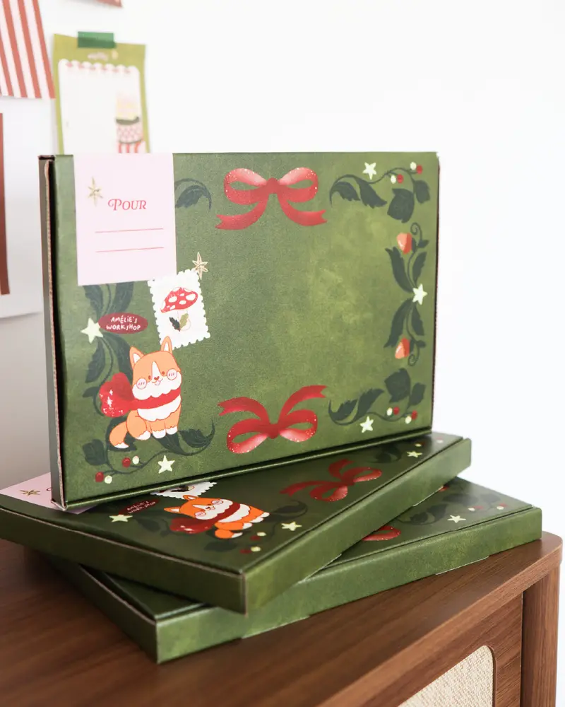 🌲 Précommande calendrier de l'avent papeterie