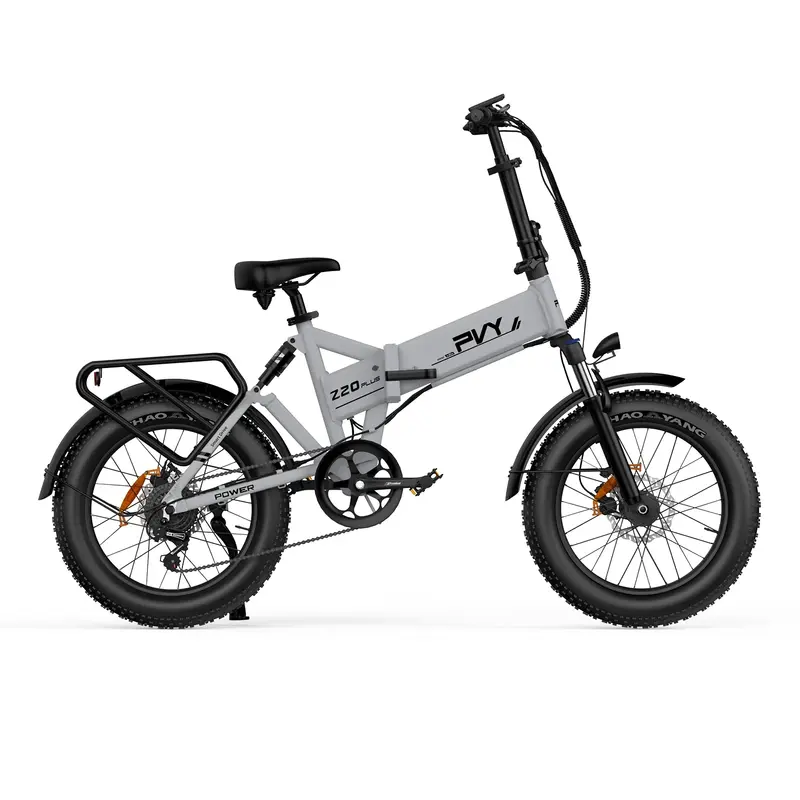 PVY Z20 Plus 1000 Electric Bike - 250W Motor 48V16.5AH 120KM Range Battery Hydraulic Disc Brakes - Grey
