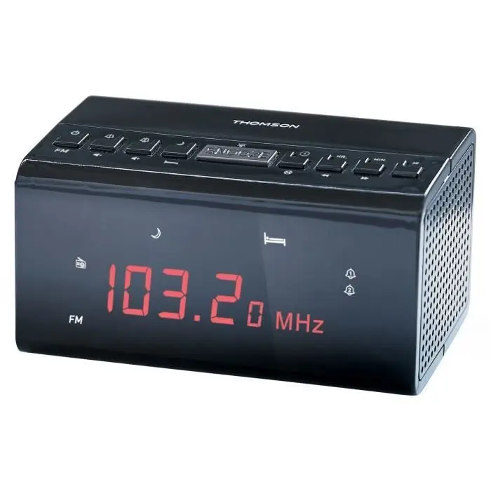 Radio Réveil - THOMSON - CR50 - Noir