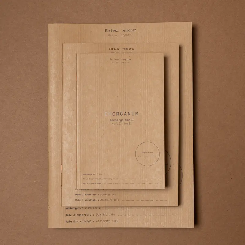 Recharge pour carnet DuOrganum