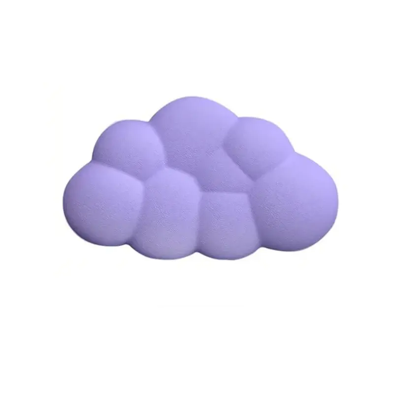 Repose-poignet Souris Nuage violet