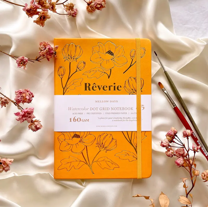 Rêverie Journal - Yellow Saffron