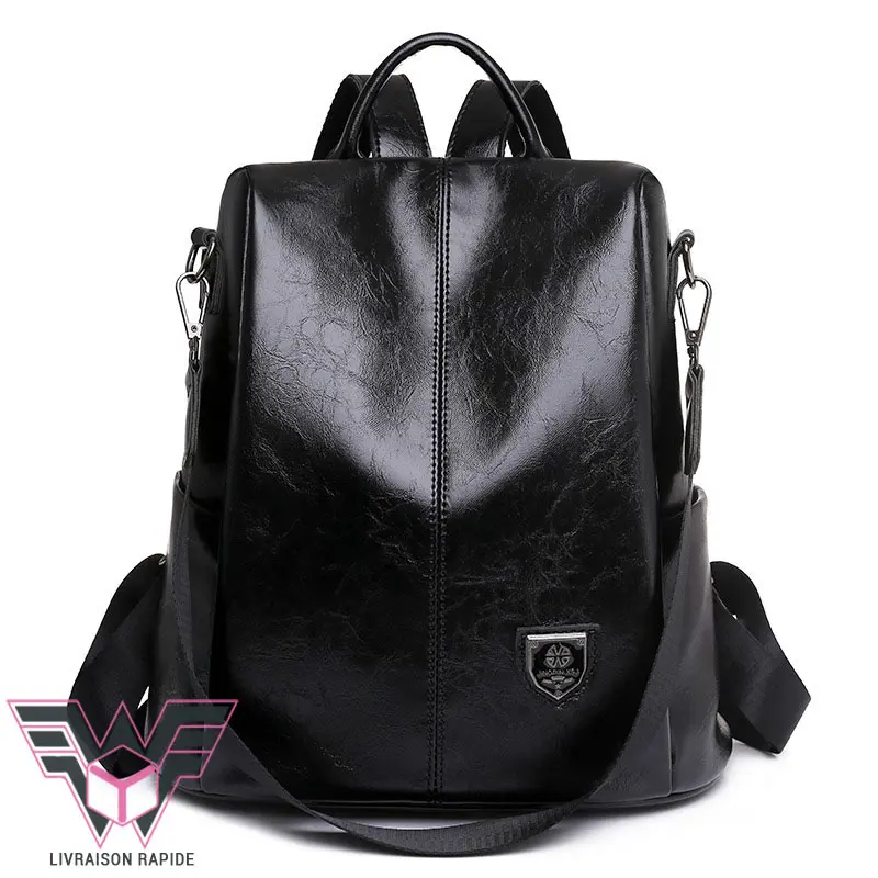 Roma sac à dos antivol femme