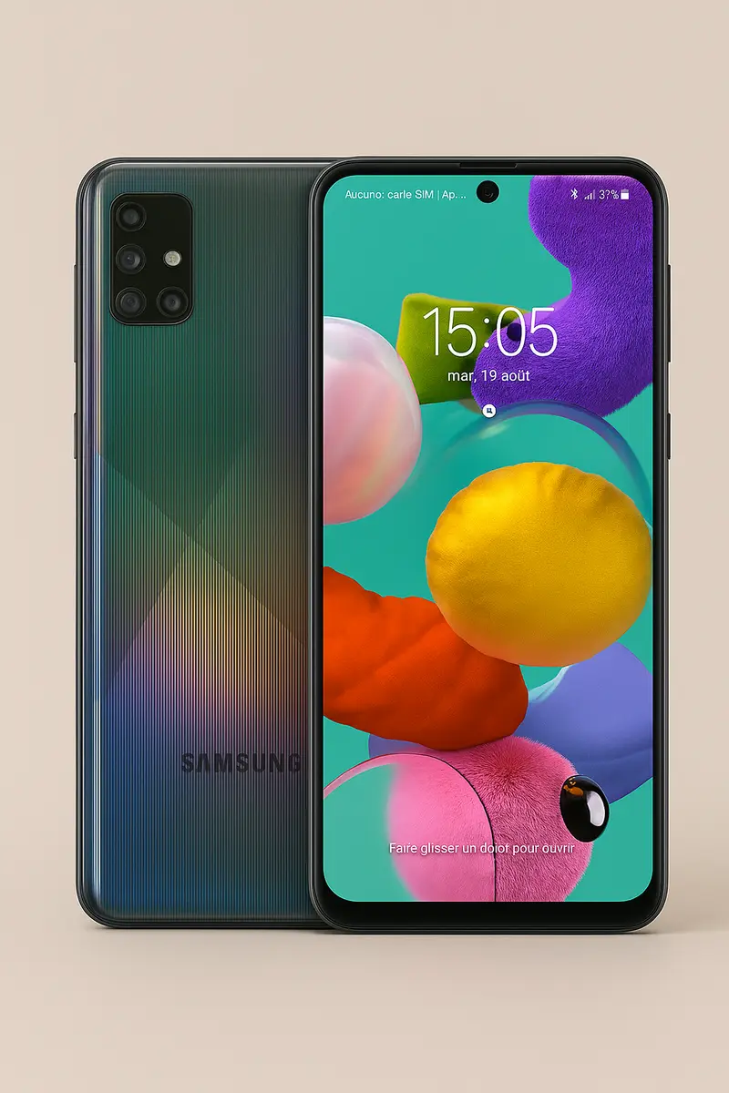 📱 Samsung Galaxy A51 – 128 Go – Bon État Général