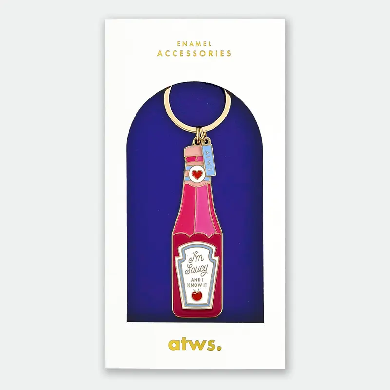 Saucy - Keychain