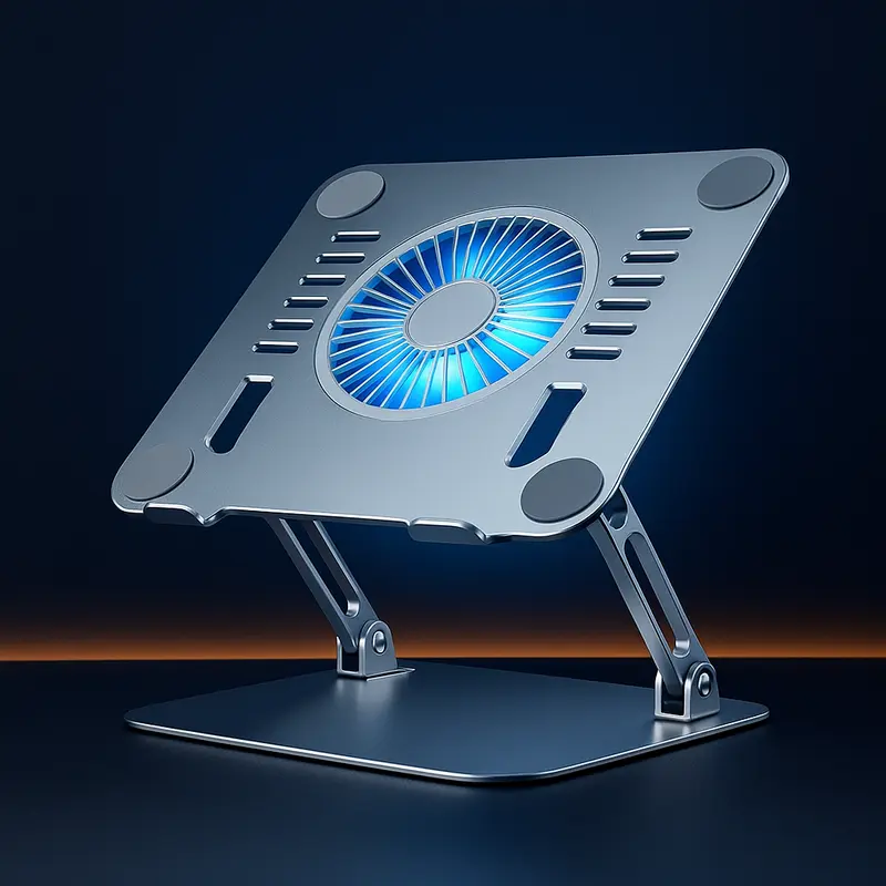 Série AIRFLOW - Support PC Portable Ventilé en Aluminium