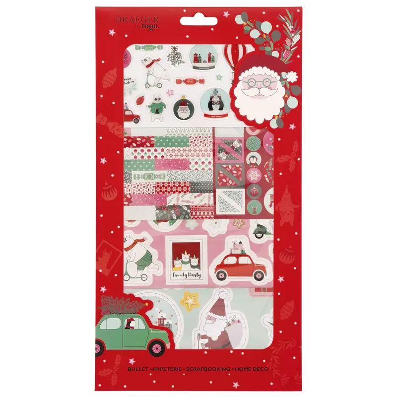 Set de stickers et dies-cuts "En route pour Noel"
