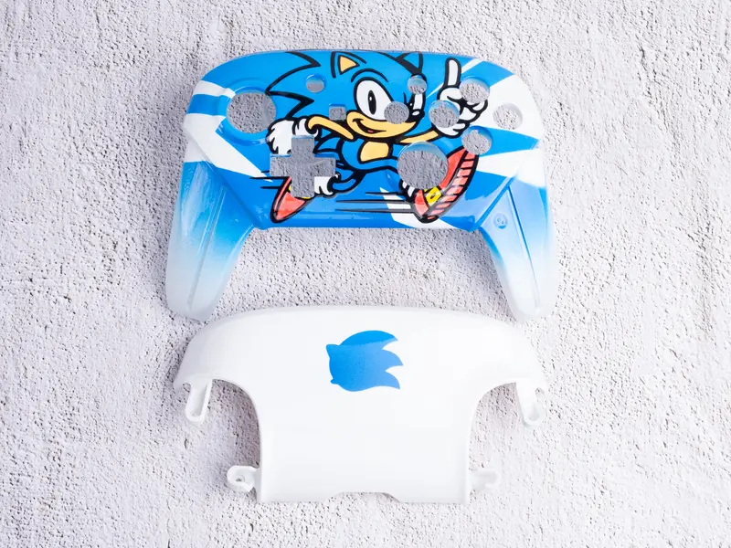 Sonic the Hedgehog - Custom Nintendo Switch Pro Controller Shells