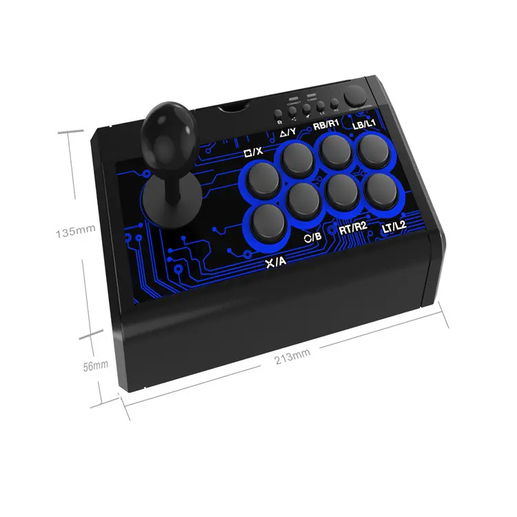 Stick arcade filaire 7-en-1 — Switch, PS4, PS3, PC et Android