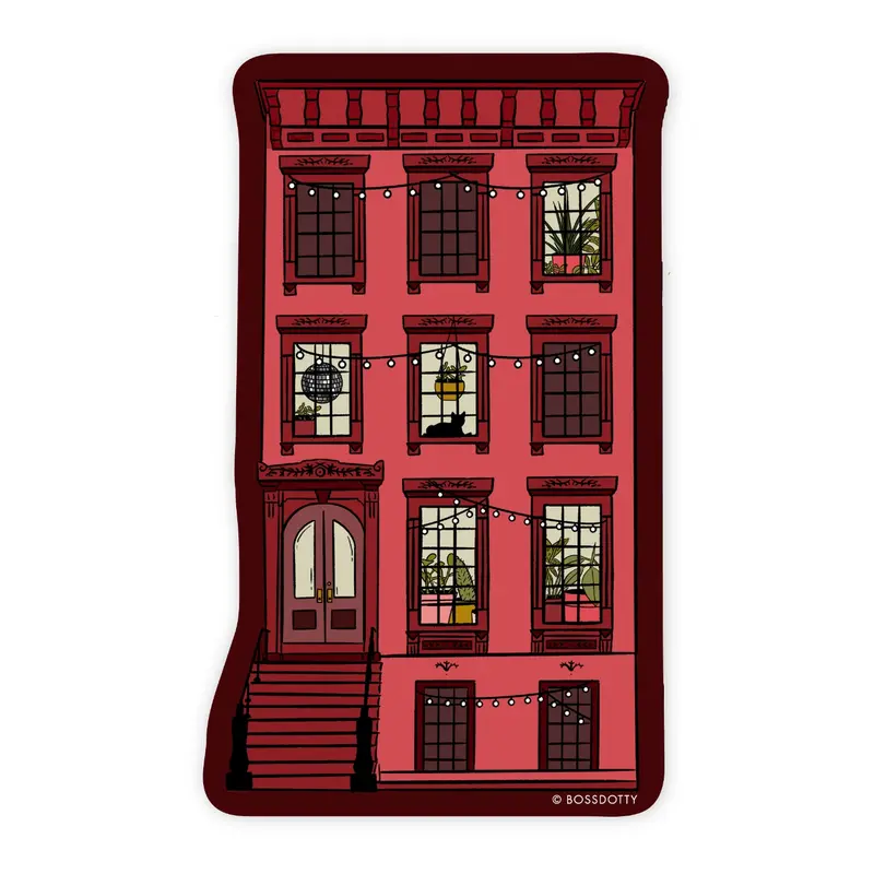 Sticker | Brownstone de Brooklyn
