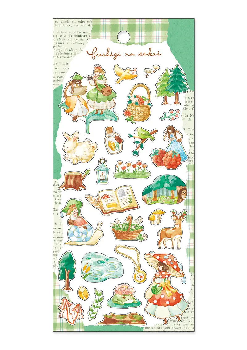 Stickers - Fushigi na Sekai - Découverte de la forêt