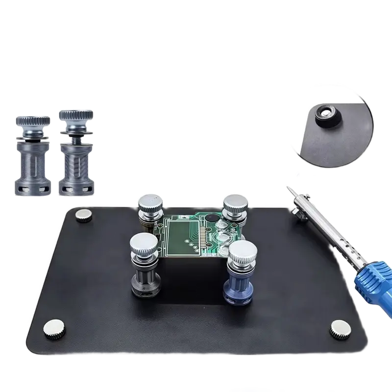 Support de soudure PCB à broches magnétiques — plateau d'atelier