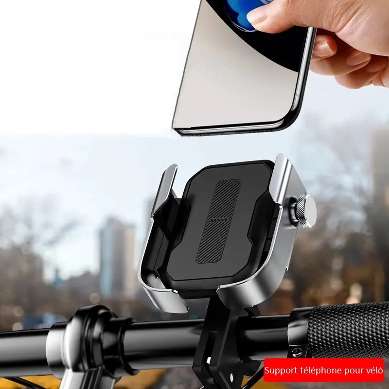 Support téléphone pour vélo. Rotation 360°