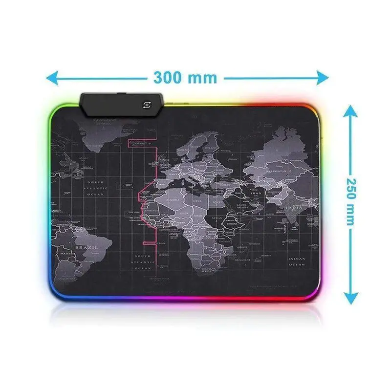 Tapis de Souris<br> RGB XL Carte du Monde