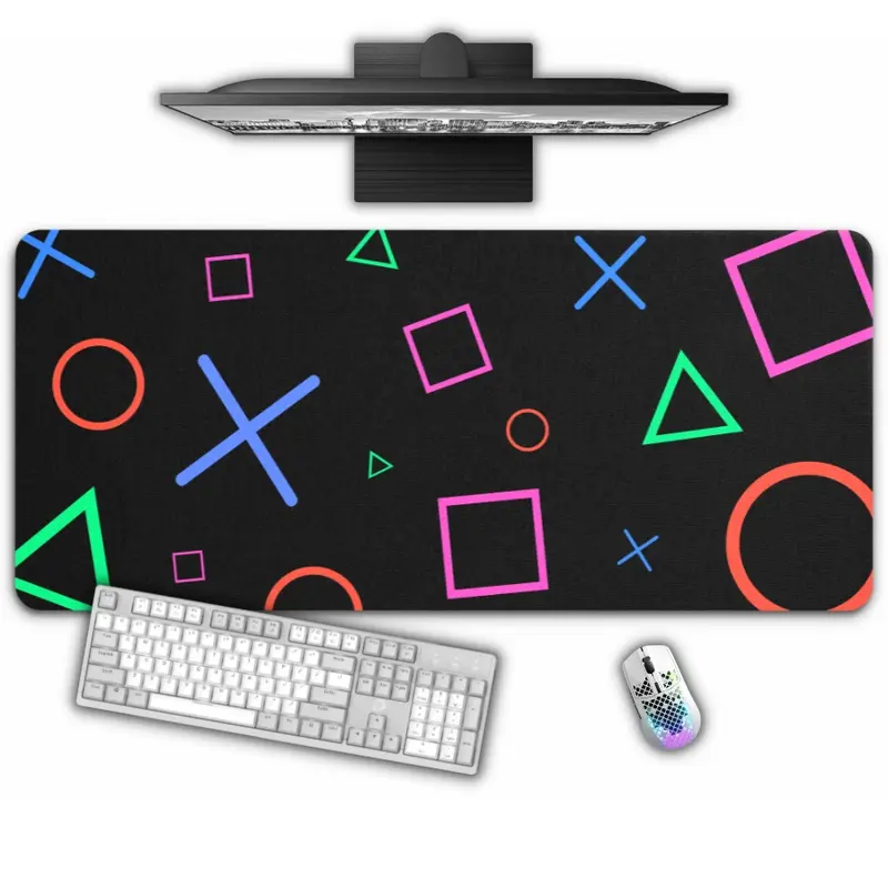 Tapis de Souris "Croix - Carré - Triangle - Rond"