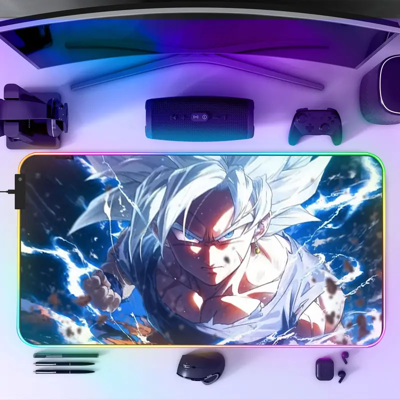 Tapis de souris DBZ SANGOKU RGB - Éclair