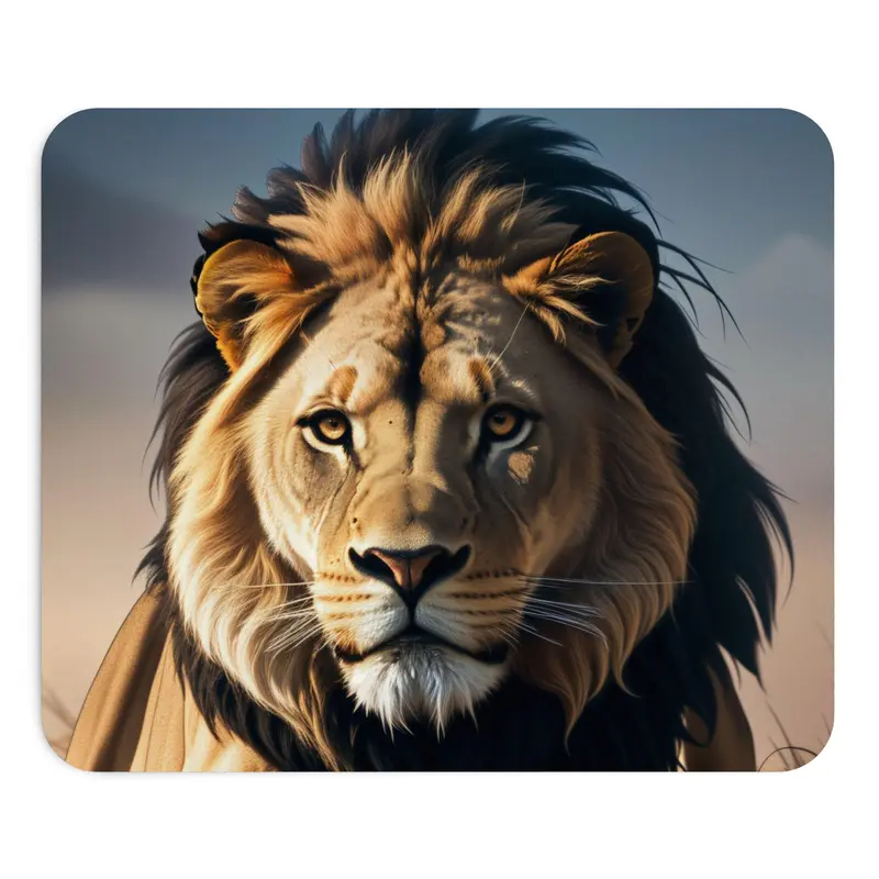 Tapis de souris Lion – portrait