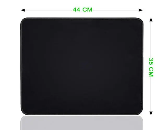 Tapis de souris noir 44X35 cm