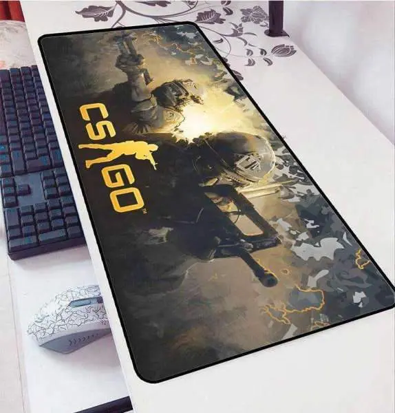Tapis de souris XXL<br> Arme CSGO Duo Inséparable