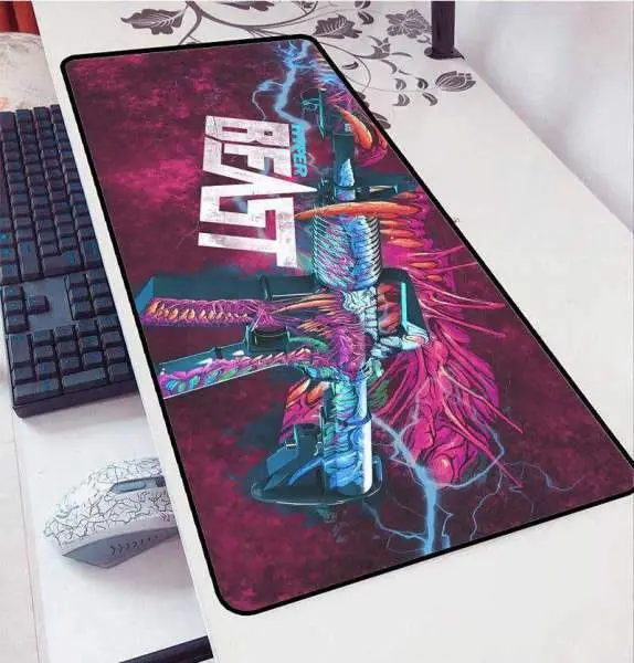 Tapis de souris XXL<br> Arme CSGO M4 Super Monstre