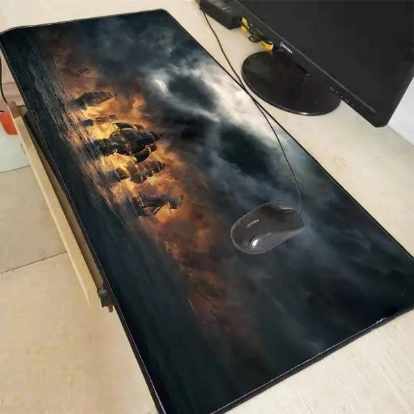 Tapis de Souris XXL<br> Bateaux Pirates