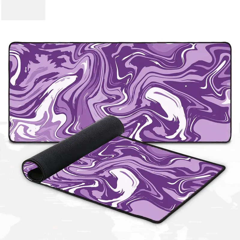 Tapis de souris XXL<br> vague violet abstrait