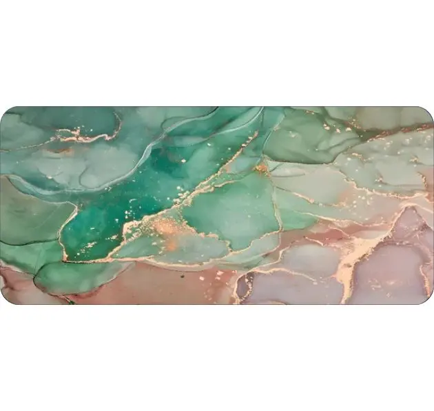 Tapis de Souris XXL Vert Marbré