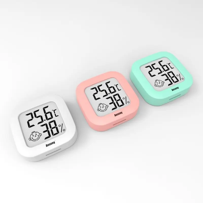 Thermomètre Mural LCD - Hygromètre