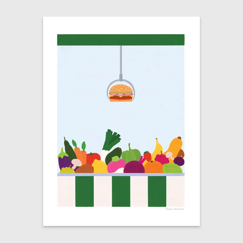Tirage d'art "Super Market" (A3)