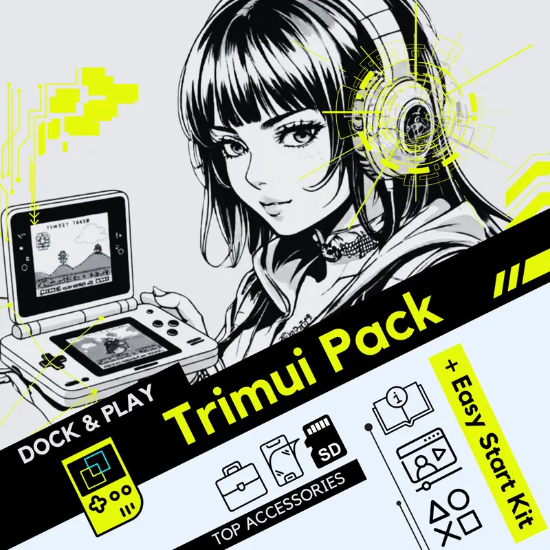 Trimui Brick Hammer • Classic Pack - Retrogaming Portable Console