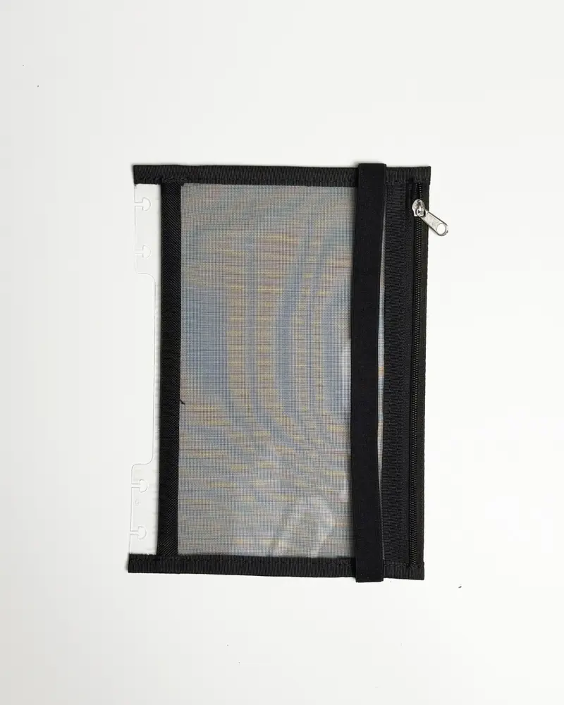 Trousse zippée A5 - noire