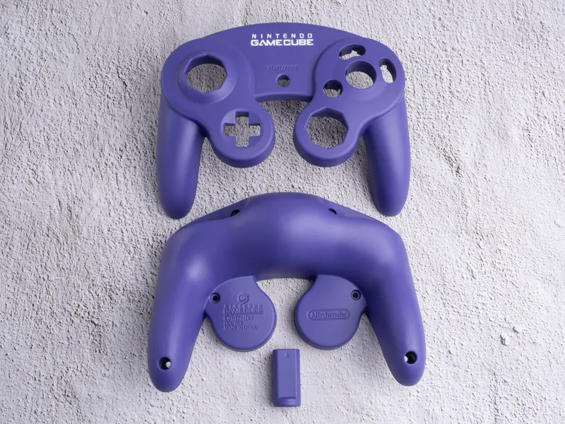 True Purple - Custom Painted GameCube Controller Shells