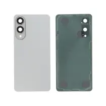 Vitre Arrière Argent Titane + Lentille Caméra Edge Galaxy S25 - S397B - Sans Logo