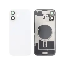 Vitre Arrière Blanche iPhone 16+ - Sans Logo