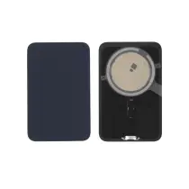 Vitre Arrière Bleu Intense iPhone 17 Pro Max - Sans Logo
