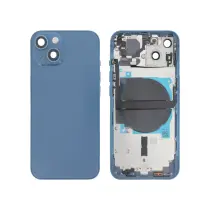 Vitre Arrière Complète Bleue iPhone 13 - Sans Logo