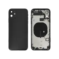 Vitre Arrière Complète Noire iPhone 11 - Sans Logo